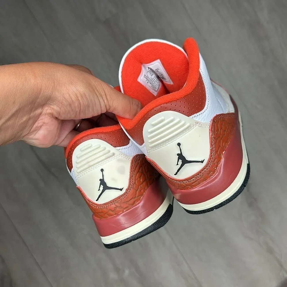 Air Jordan 3 Retro GS 'Mars Stone' dv7027-108 size 3Y NWOT